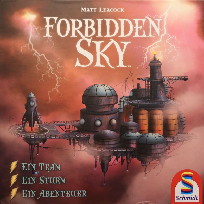 Forbidden Sky Cover des Brettspiels 'Forbidden Sky'